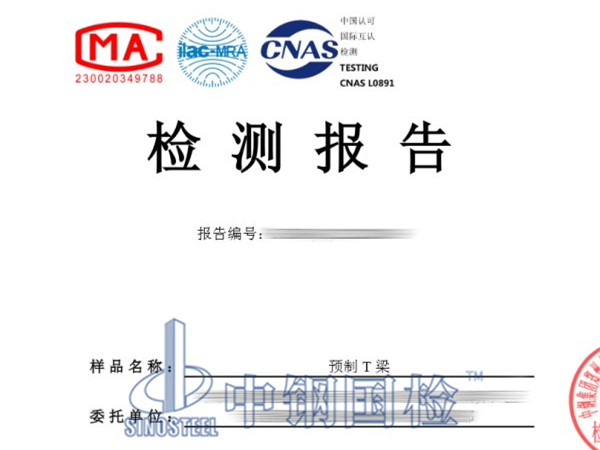 預(yù)制T梁孔道摩阻檢測報(bào)告